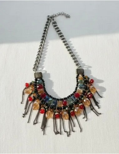 Collar Simil Perlas Facetadas Ideal...