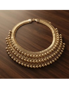 Collar Cogotero Corto Metal...