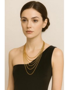 Collar 7 Cadenas Tubito... 2