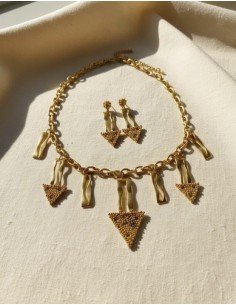 Conjunto Collar Aros...