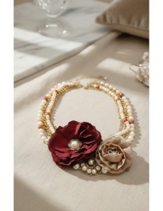Conjunto Collar Aros Flores... 2