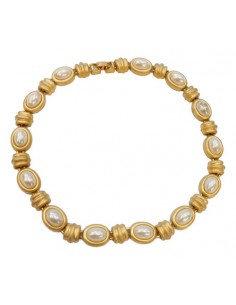 Collar Oval Simil Perlas... 2