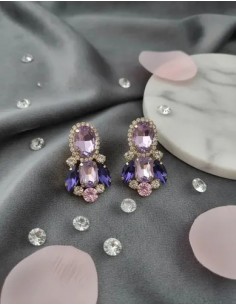 Aros Abeja Con Piedras... 2