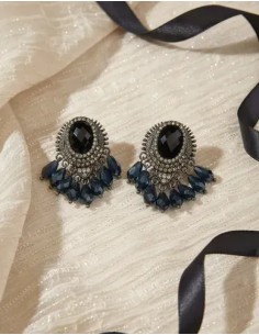 Aros Con Piedras Y Perlas...