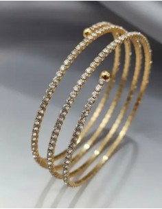 Pulsera Espiral Strass... 2