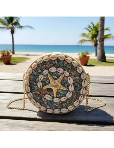 Cartera Bandolera Redonda Rafia...