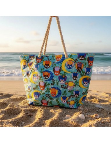 Bolso Grande Estampado Verano Tela...