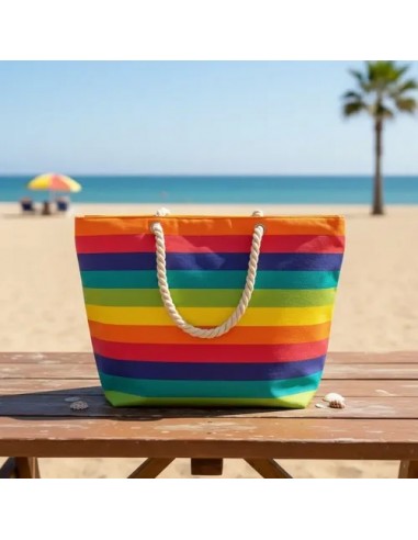 Bolso Grande Estampado Verano Tela...