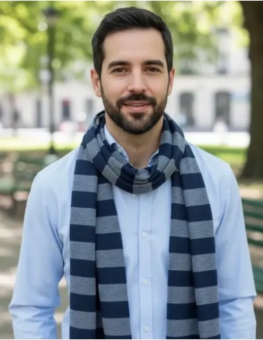 Pashmina Bufanda Italiana Hombre...