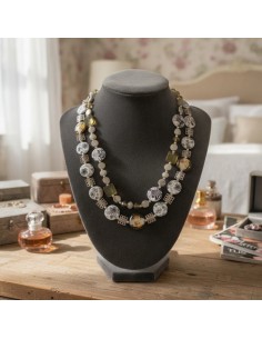 Collar Piedras Redondas...