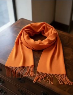 Pashmina Azul Marino Lisa...