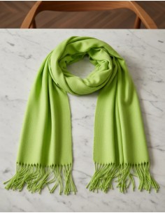Pashmina Azul Marino Lisa...