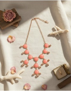Collar De Metal Con Simil...