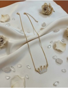 Collar Fino Con Dije Corona...