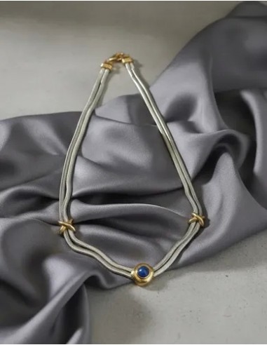 Collar Cadena De Serpiente Con...