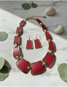 Conjunto Collar Aros De... 2