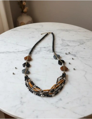 Collar Largo De Simil Perlas Con...