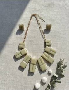 Conjunto Collar Aros En...