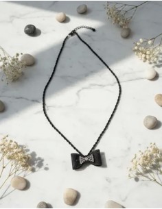 Collar Largo Metal Dije...