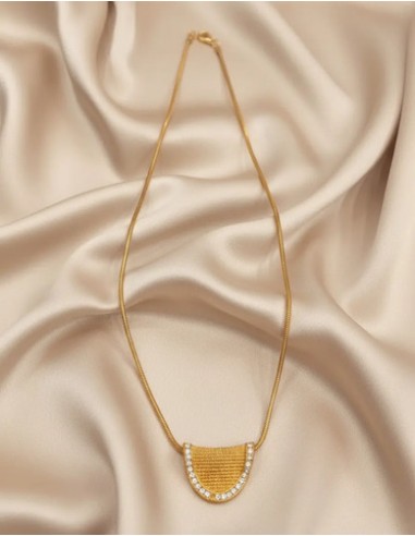 Collar Dorado Con Dije Media Luna...