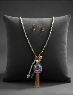 Conjunto Collar Aros De... 2