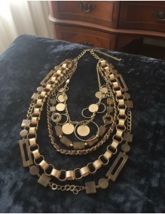 Collar Largo 5 Capas...