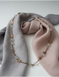 Collar Metal Largo Estrella...