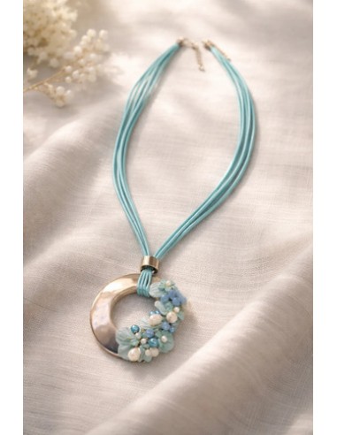 Collar Cordon Con Dije Metal Redondo...