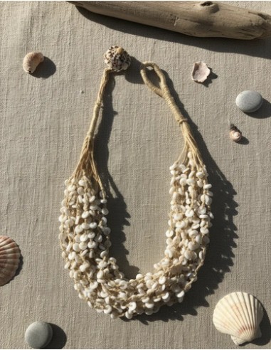 Collar Corto Hilo Con Cuentas...