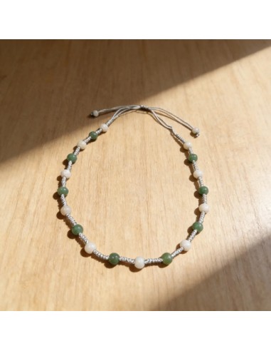 Collar Hilo Corto Con Simil Perlas...