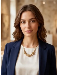 Collar Cadena Con Simil... 2
