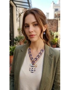 Conjunto Collar Aros Marino... 2