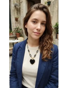 Collar Cadena Metal Con... 2