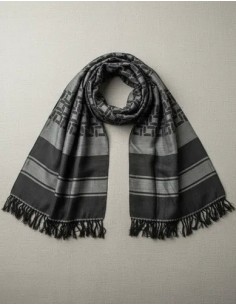 Bufanda Pashmina Con Rayas... 2