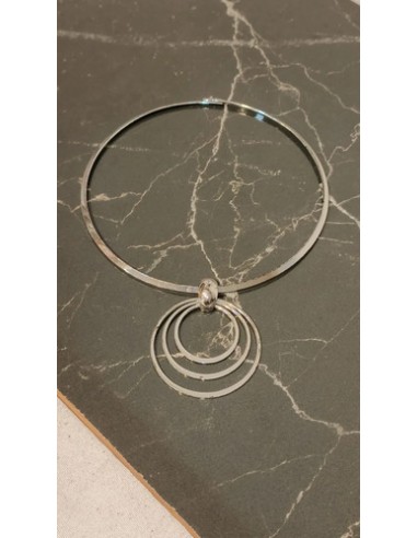Collar Chocker Con Argollas Redondas...