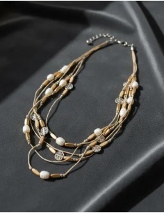 Collar Simil Perlas...