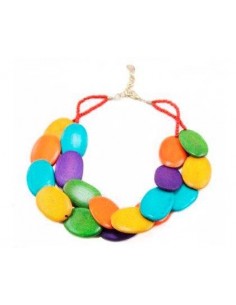 COLLAR OVALOS MULTICOLOR