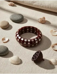 Pulsera De Resina Con...