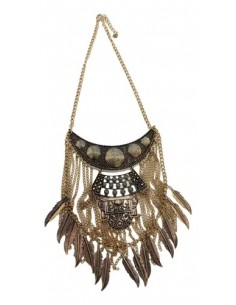 Collar Mujer Flecos Chapones