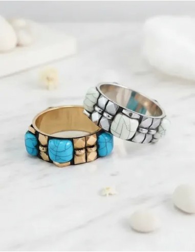 Pulsera Piedras Y Tachas Dorado 7 Cm...