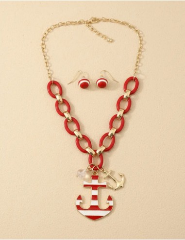 Juego De Collar Y Par De Aros Del...