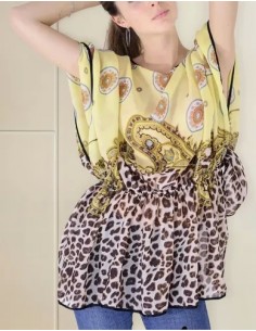 Blusa Estampada Atigrada... 2