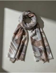 Pashmina Chal A Cuadros...