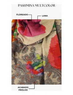 Pashmina Floreada... 2