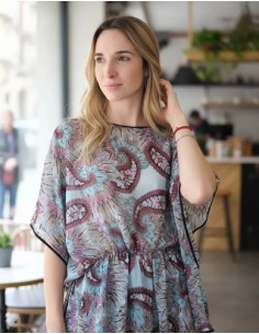 Blusa Atigrada Estampada... 2