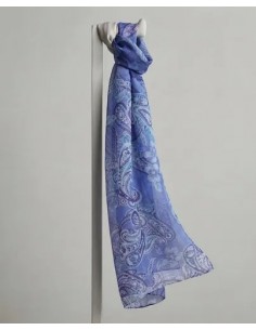 Chalina Floreada Azul...