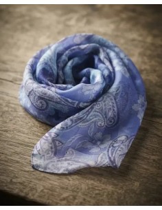 Chalina Floreada Azul... 2
