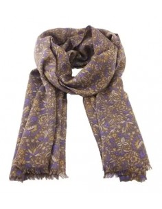 Pashmina Floreada Pura Lana... 2