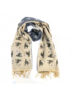 Bufanda Beige Italianas... 2