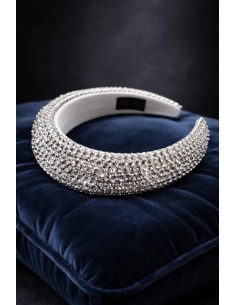 Vincha Velvet Ancha Strass... 2